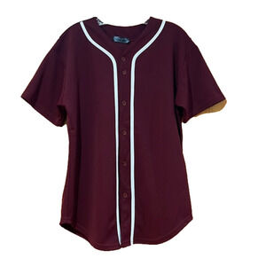 Hat and Beyond Baseball Jersey Short Sleeve Shirt